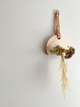 Load image into Gallery viewer, Mini Native Wall Hanger (Billy button/ plume grass / succulents)