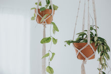 Load image into Gallery viewer, MACRAME PLANT HANGER - natural